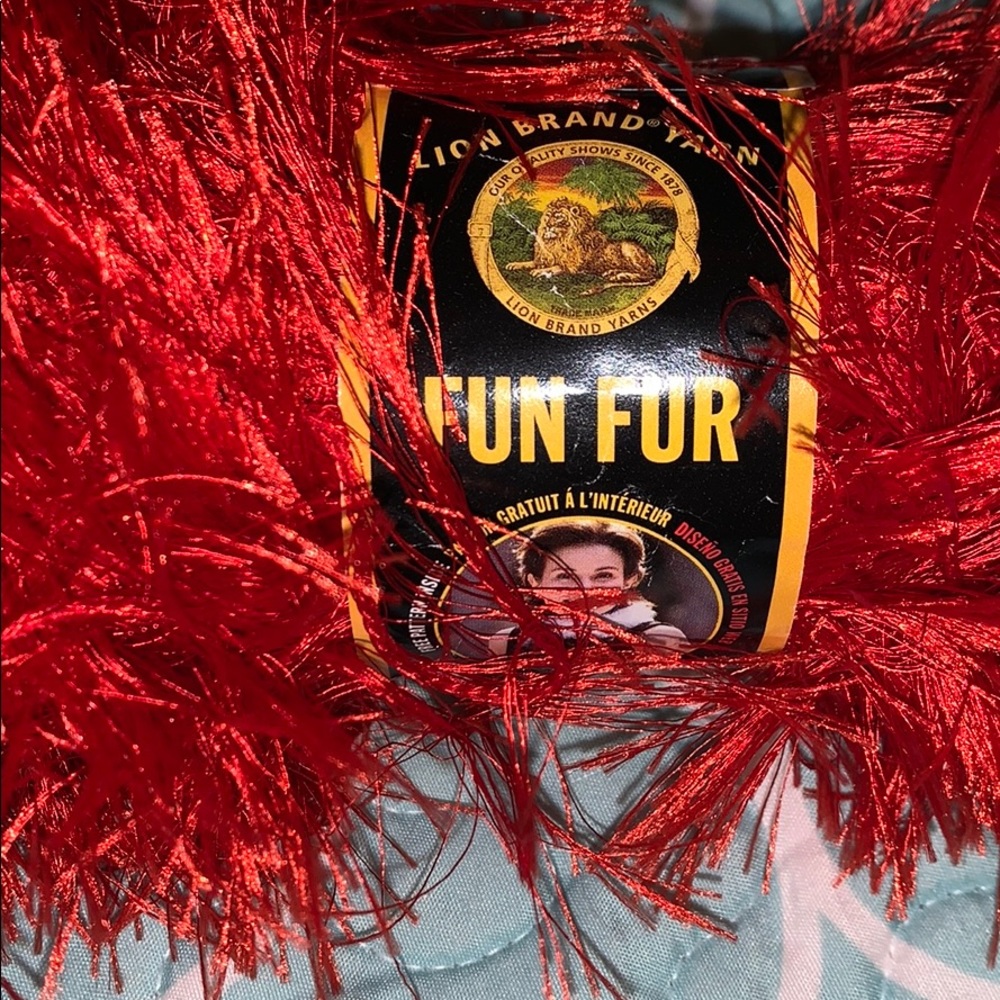 Fun fur yarn